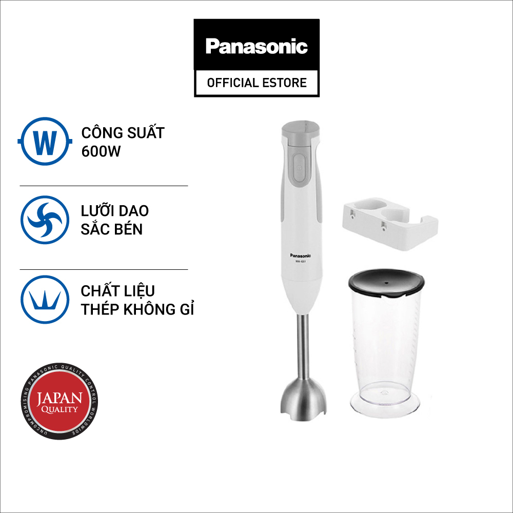 Máy Xay Cầm Tay Panasonic MX-GS1WRA - Hàng Chính Hãng