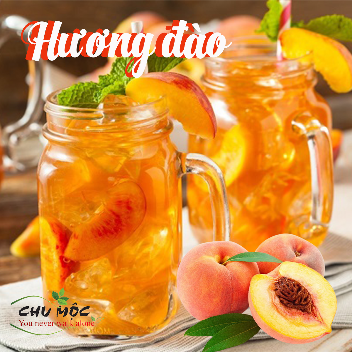 Hương đào dạng lỏng