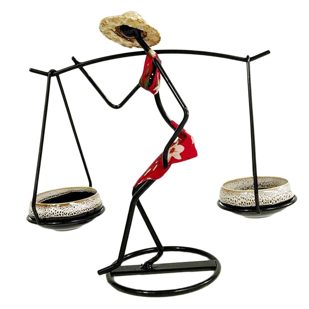 Simple women shape candle holder tealight stand candle holder flower pot a