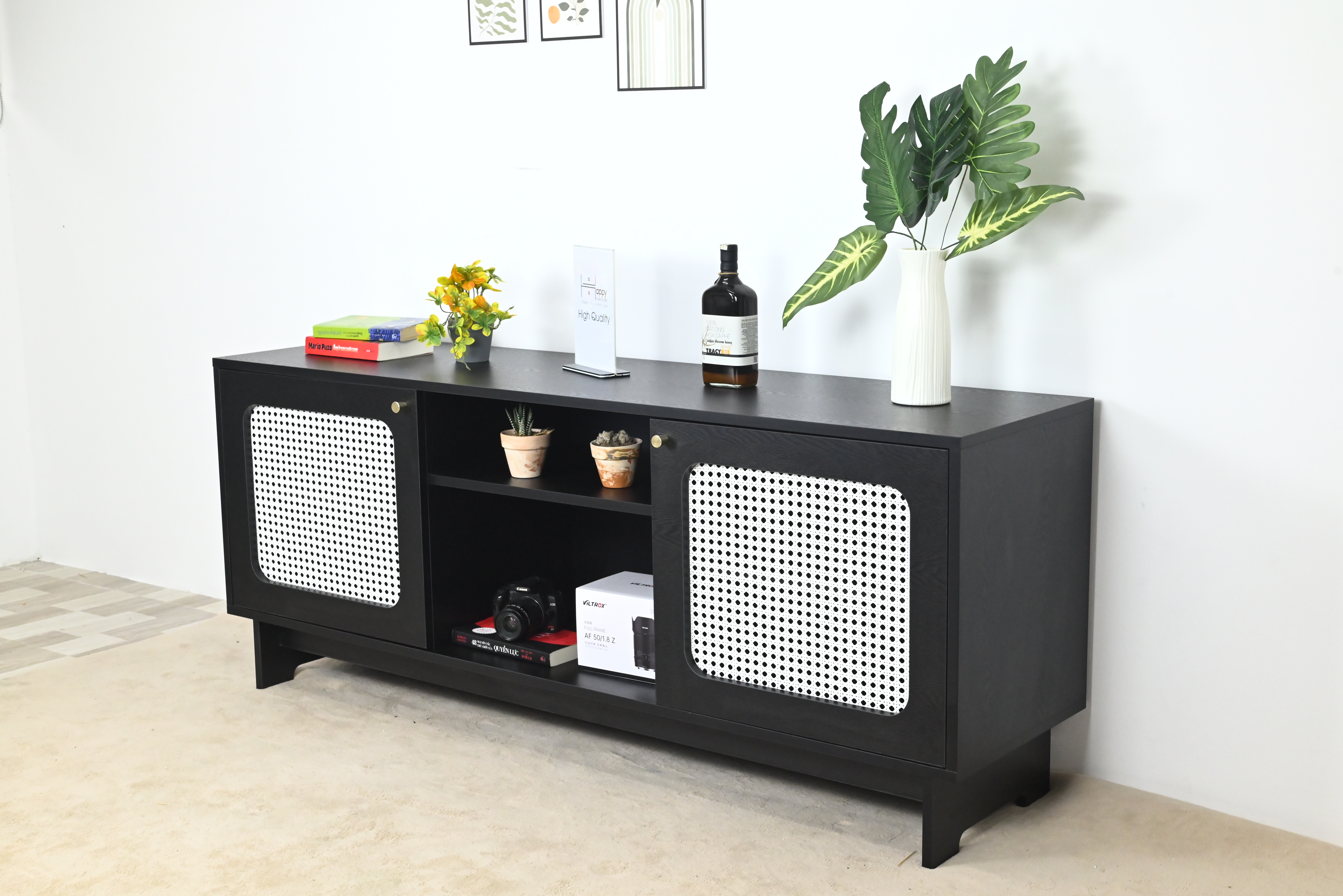 MEYDAN , Kệ TV 2 cửa mở , 160cm x 42cm x 65cm , KTV_014