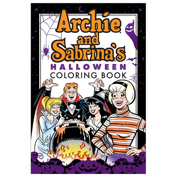 Archie &amp; Sabrina's Halloween Coloring Book