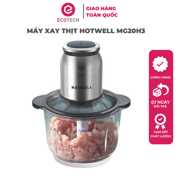 Máy Xay Thịt HOTWELL MG20H3, Bảo Hành 12 Tháng, 1 Đổi 1 Trong 100 Ngày - Hàng Chính Hãng