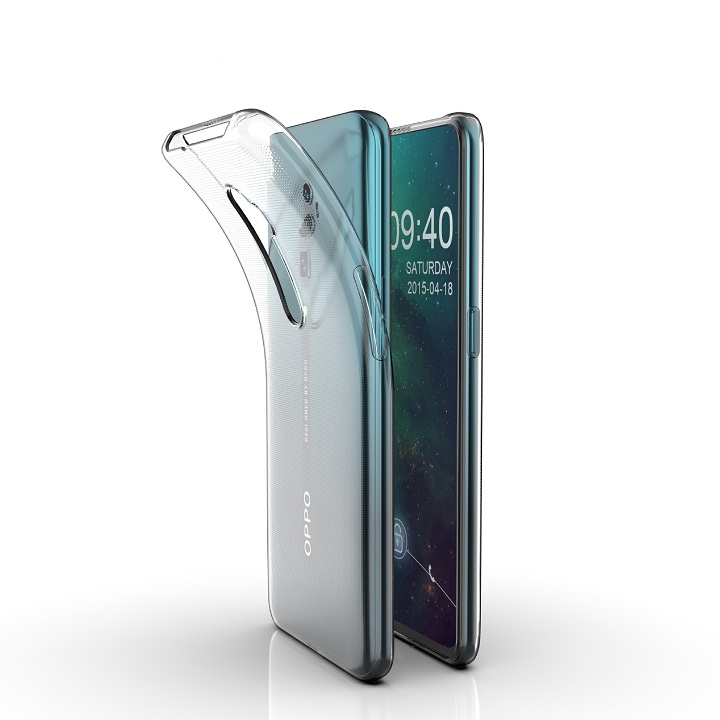 Ốp lưng silicon dẻo cho Oppo Reno 10X Zoom hiệu Ultra Thin trong suốt mỏng 0.6mm độ trong tuyệt đối chống trầy xước - Hàng nhập khẩu