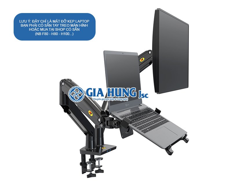 Giá Đỡ , Kẹp Laptop NB FP-2 - Lưu Ý : Sản phẩm lẻ chưa bao gồm tay đỡ