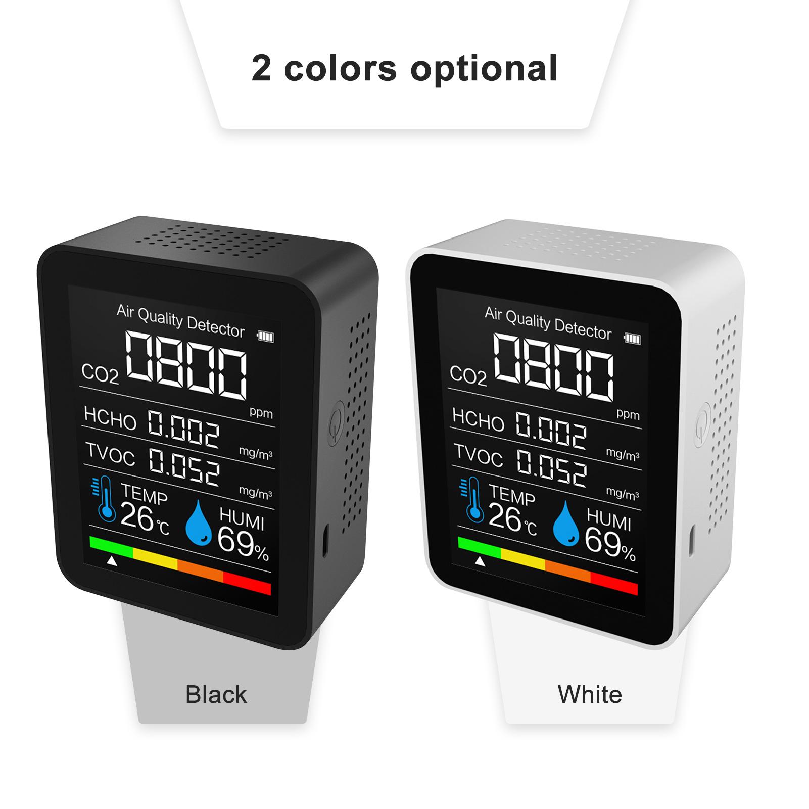 Máy phát hiện carbon Dioxide, đo nhiệt độ/độ ẩm, phân tích chất lượng không khí