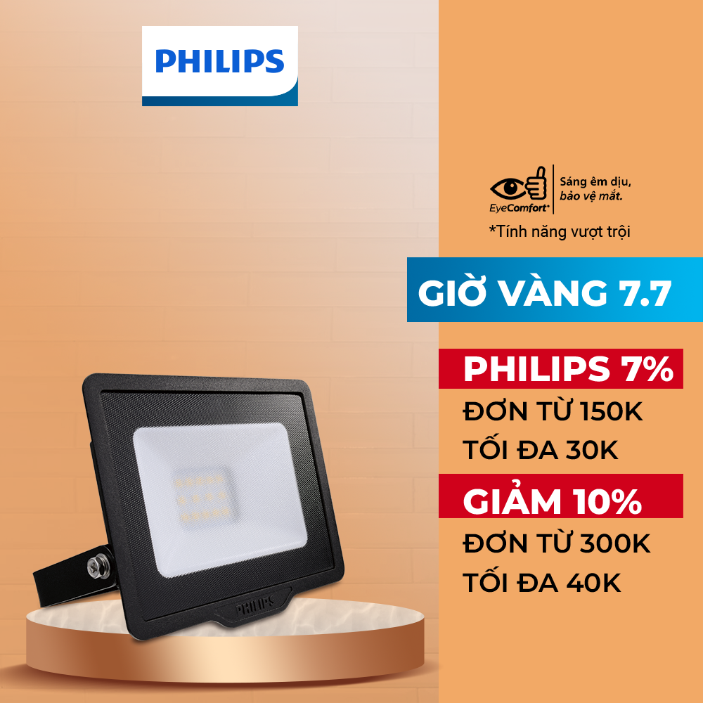 Đèn pha Philips LED BVP150 G3 - Công Suất 10W, 20W, 50W, 70W