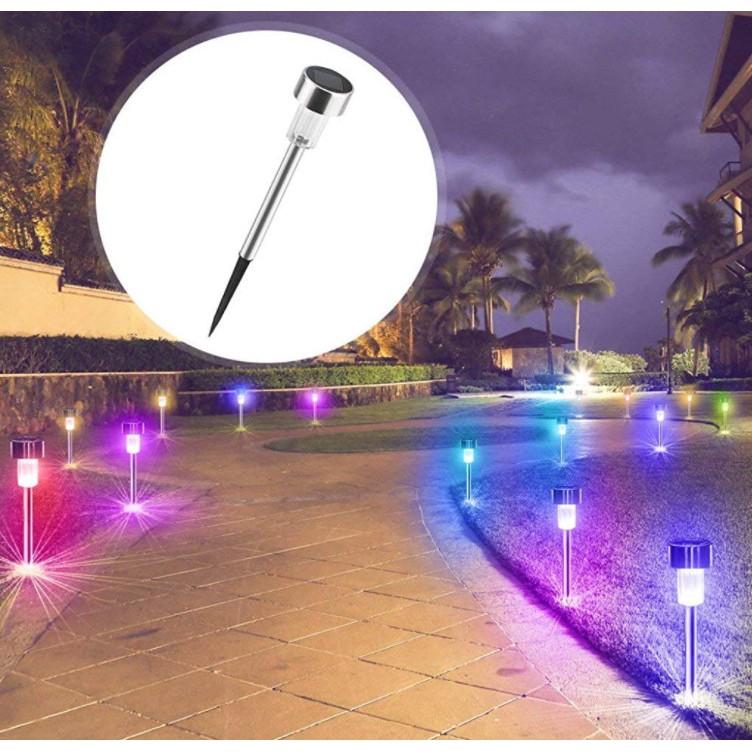 Bộ 10 ĐÈN LED TRANG TRÍ SÂN VƯỜN NĂNG LƯỢNG MẶT TRỜI SUS304