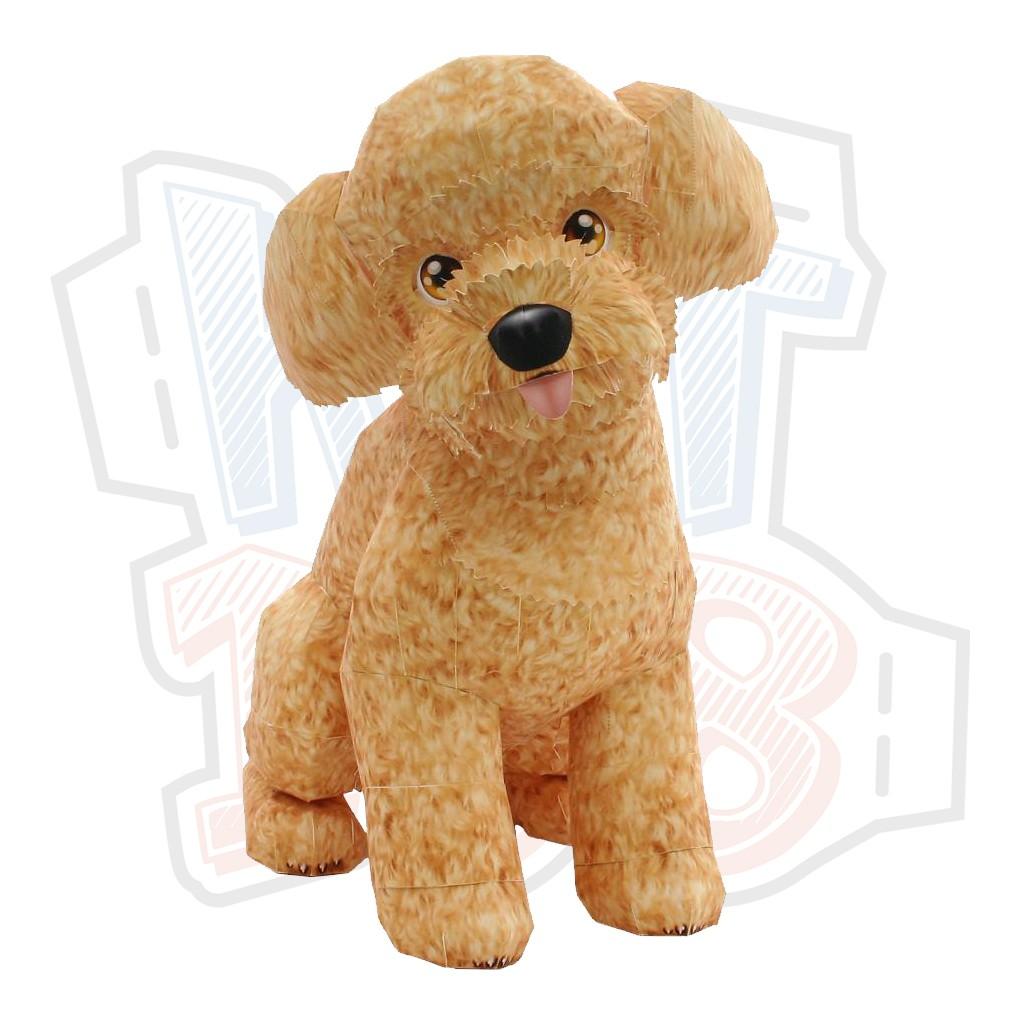 Mô hình giấy Chó Toy Poodle ver 2 cute