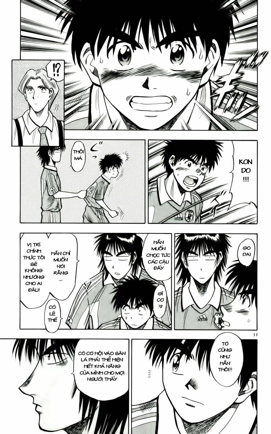 vũ điệu trên sân cỏ - fantasista chapter 59 11