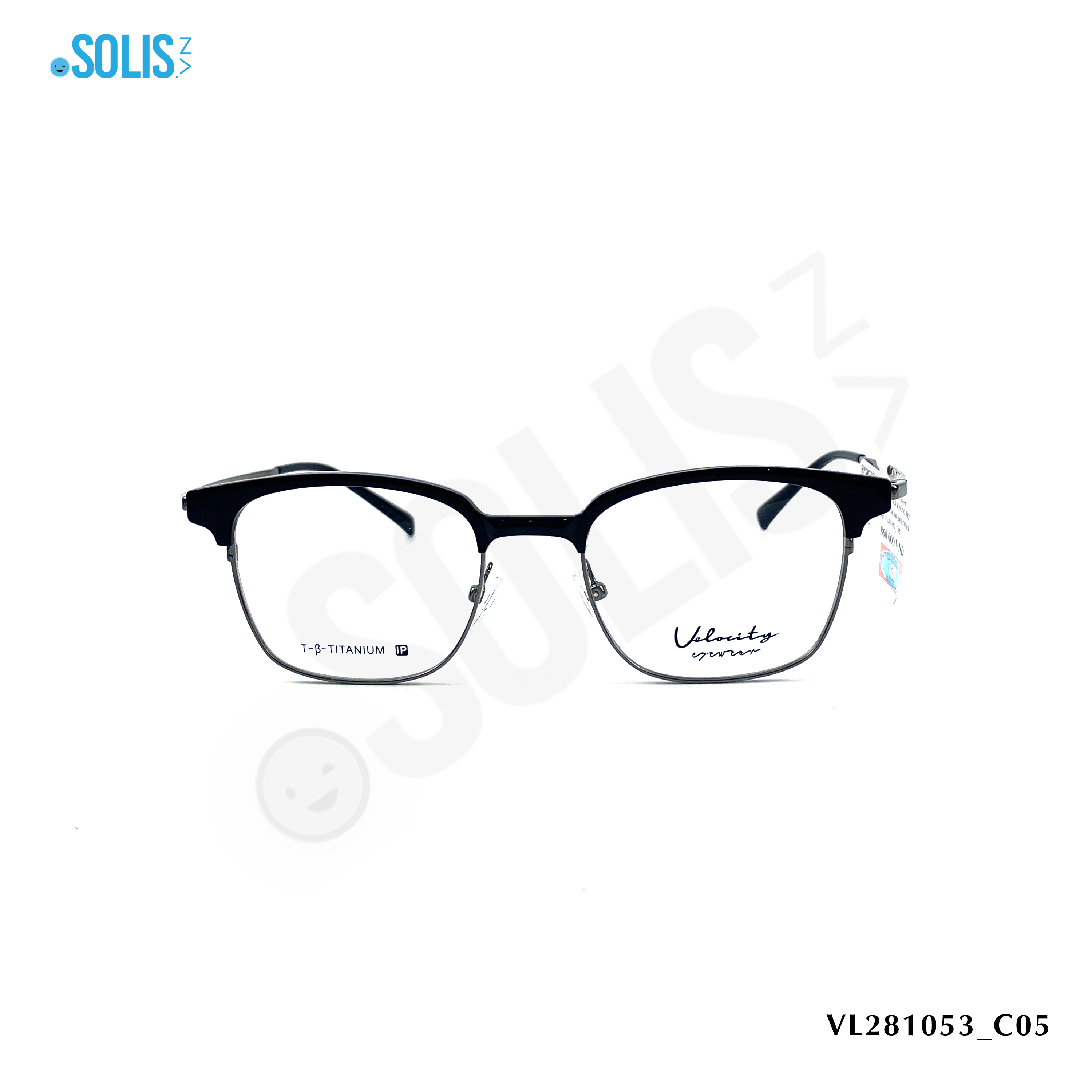 Gọng kính Titan hiệu Velocity VL281053 - KÍCH THƯỚC 50-17-145