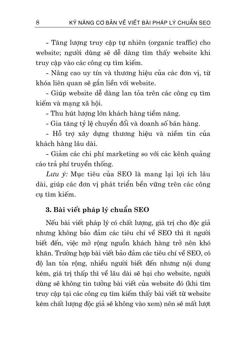 Kỹ năng cơ bản về viết bài pháp lý chuẩn SEO