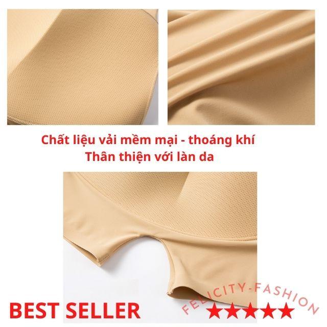 MS555 - Quần Độn Mông Đùi Cạp Cao Gen Bụng, Quần Nâng Mông Mặc Trong Váy, Áo Dài Chất Su Đúc Cao Cấp