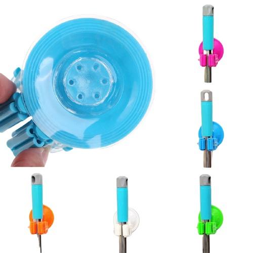 Móc treo chổi, cây lau đa năng hít chân không