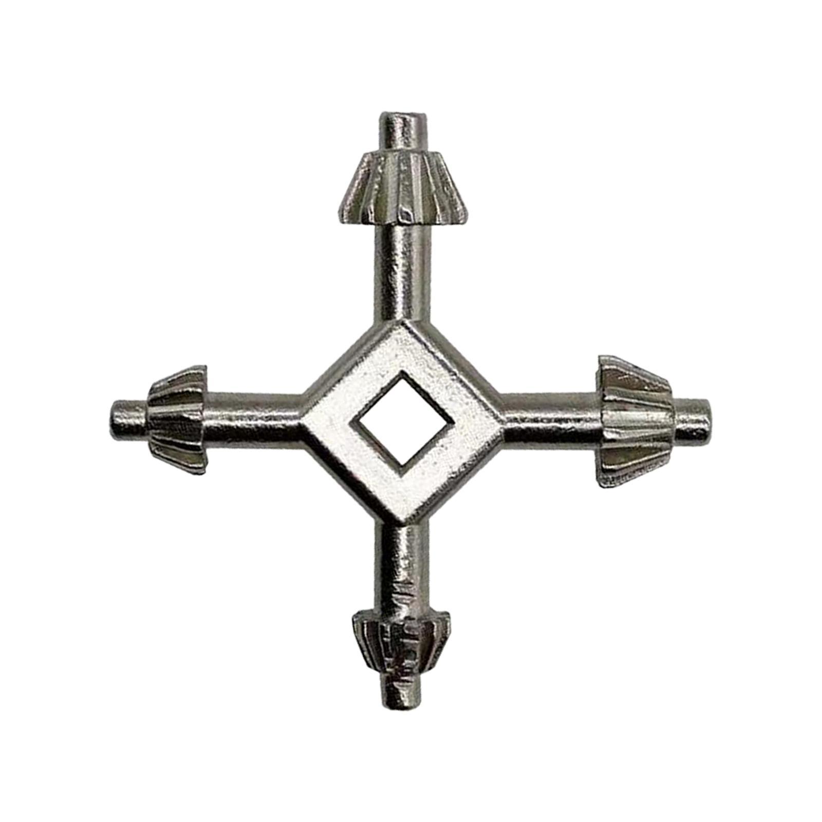 Drill Chuck Key Wrench, Electric Drill Chuck, 4 Ways Chuck Key, for Tighten Drill Combination Hand