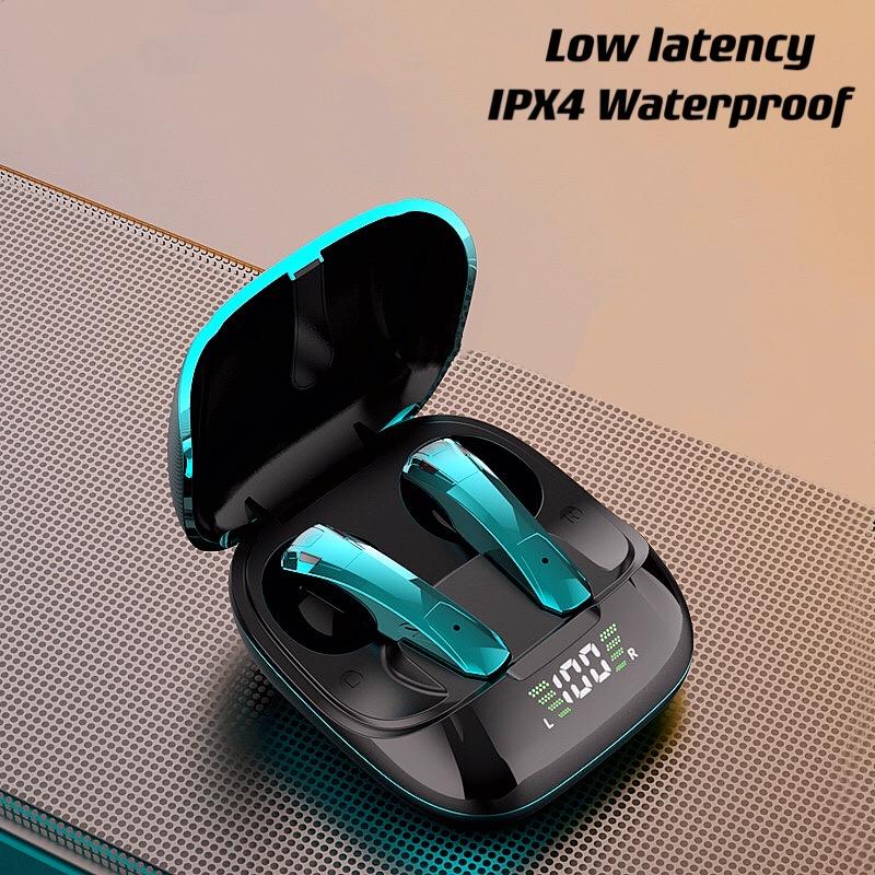 TWS Fone Bluetooth 5.0-Tương Thích Tai Nghe Âm Thanh Nổi Trò Chơi Thể Thao Chống Thấm Nước Auriculares Không Dây Tai Nghe Có Mic Dành Cho Điện Thoại