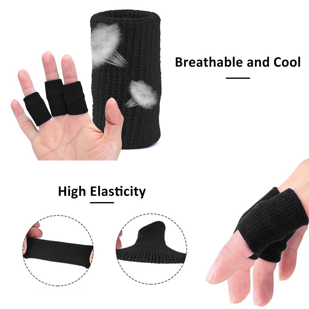 Set 10 Bao Ngón Tay Thoáng Khí Bảo Vệ Ngón Tay Giảm Chấn Thương Khi Hoạt Động Thể Thao