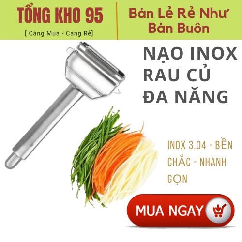 Dụng cụ bào gọt (nạo) củ quả đa năng bằng inox thép không gỉ t03