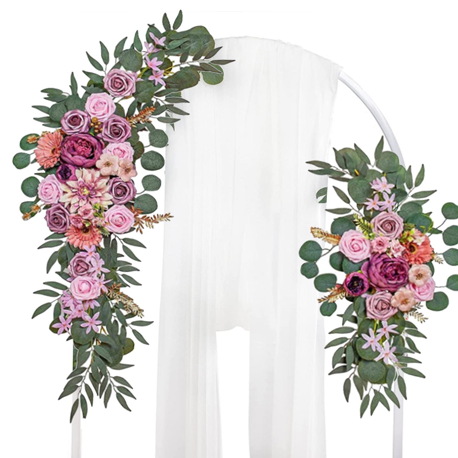 Artificial Flowers Swag Wedding Arch Flowers