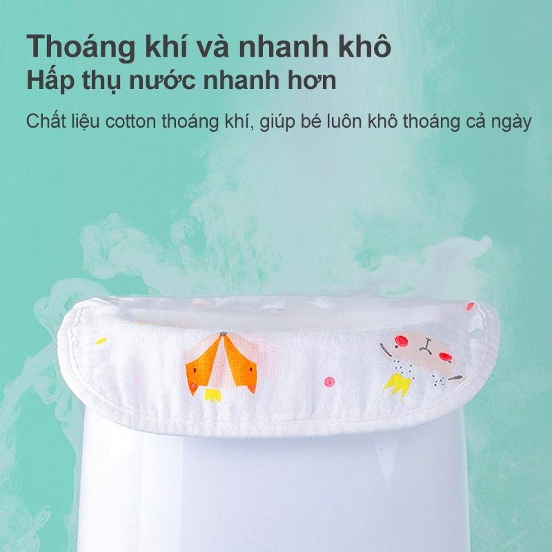 [Einmilk.ân ninh] yếm cho bé ăn dặm hình chữ U chống thấm cao cấp đến từ singapore. QBIU