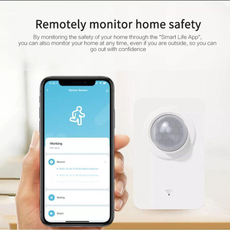 Cảm biến phát hiện chuyển động WIFI Tuya Smart Life