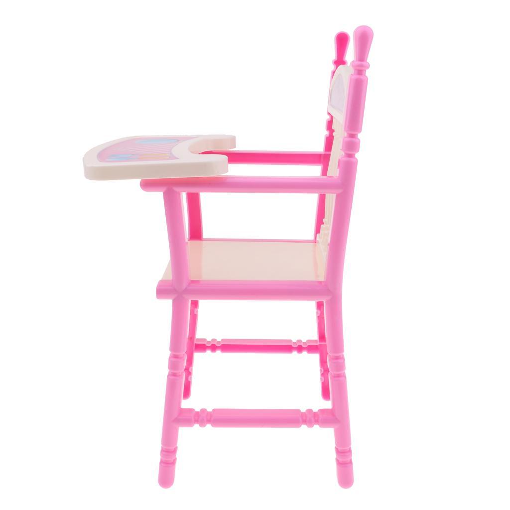 Foldable High Chair & Cradle Toy for Reborn Doll MellChan Baby Doll