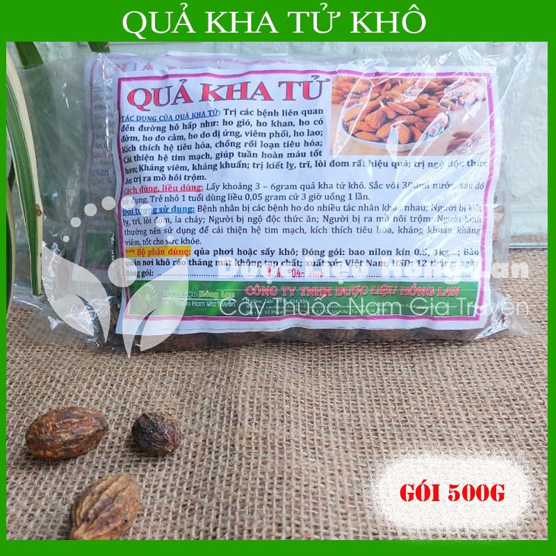 500g Quả Kha T.ử khô loại 1