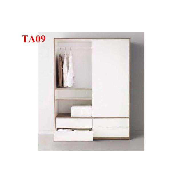 Hình ảnh Tủ quần áo thiết kệ hiện đại - Tủ quần áo gỗ MDF  TA09 - Nội thất lắp ráp Viendong Adv