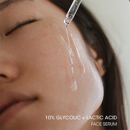 Tế bào chết hóa học Advanced Clinicals 10% Glycolic + Lactic Acid Serum (52ml) - Hàng chính hãng