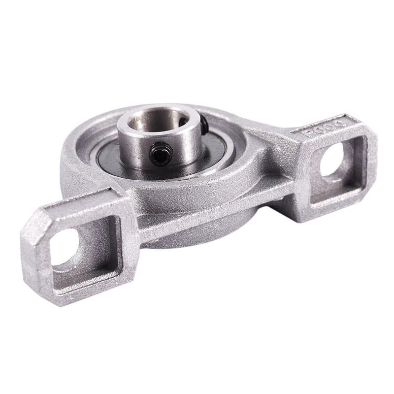 Zinc Alloy KP000 10mm Bore Diameter Ball Bearing Pillow Block Mounted Support