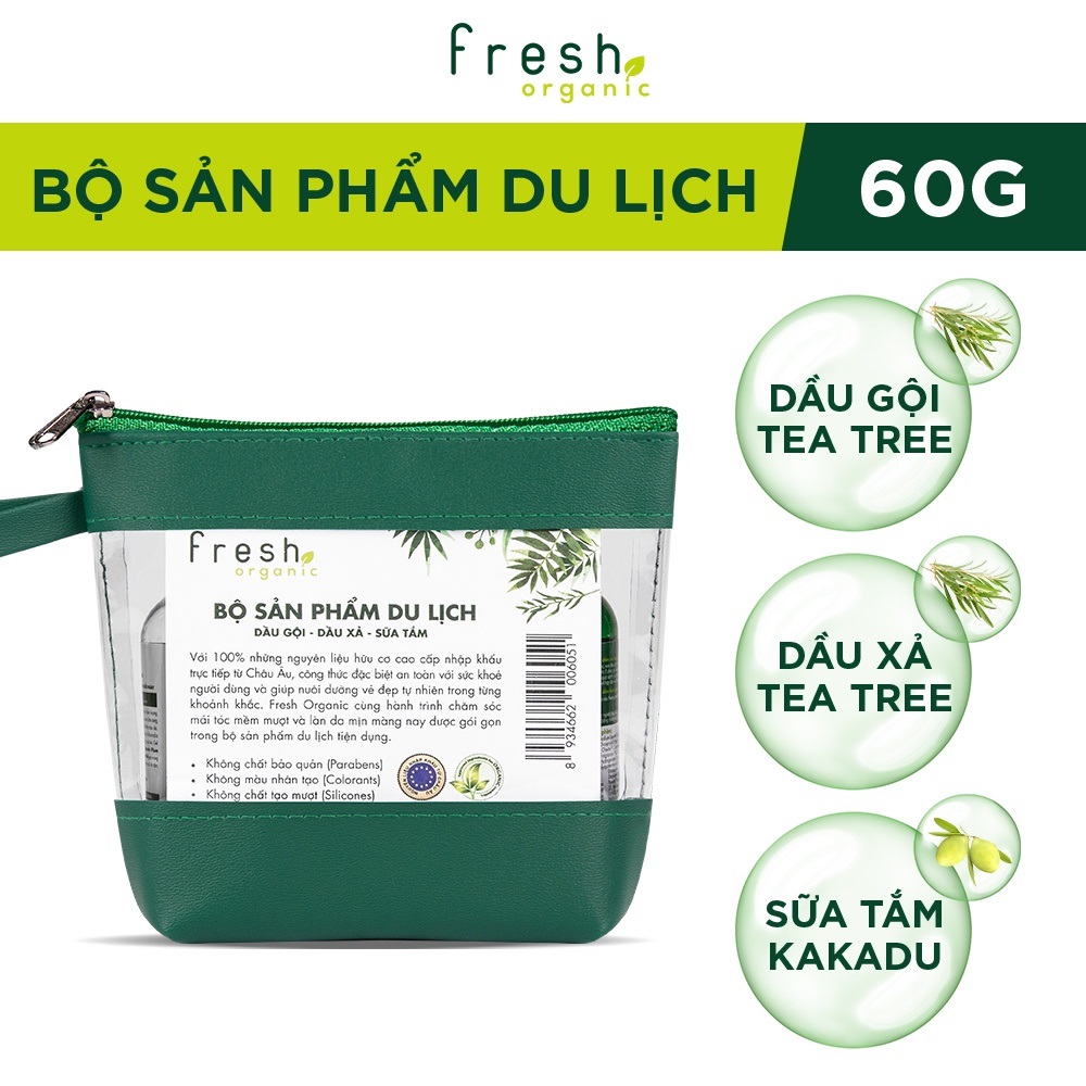 Bộ sản phẩm du lịch Fresh Organic