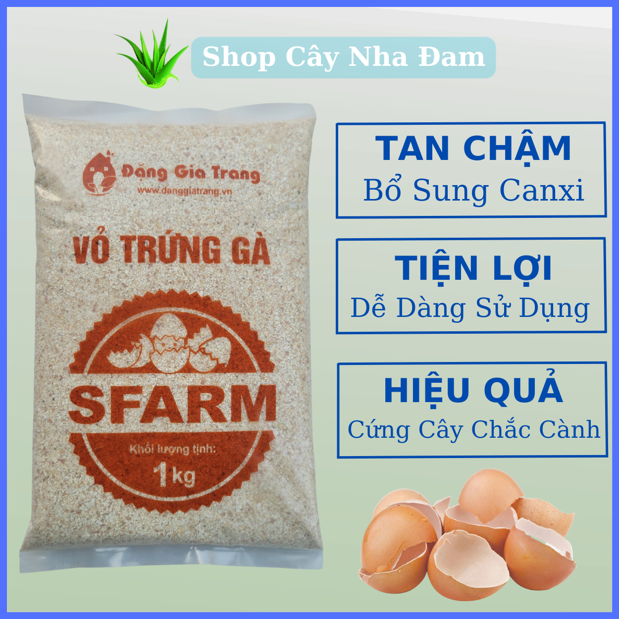 Vỏ Trứng Gà Đã Xử Lý Giúp Cây Khoẻ Mạnh, Hạn Chế Côn Trùng, Sâu Bệnh Cho Mọi Cây Trồng