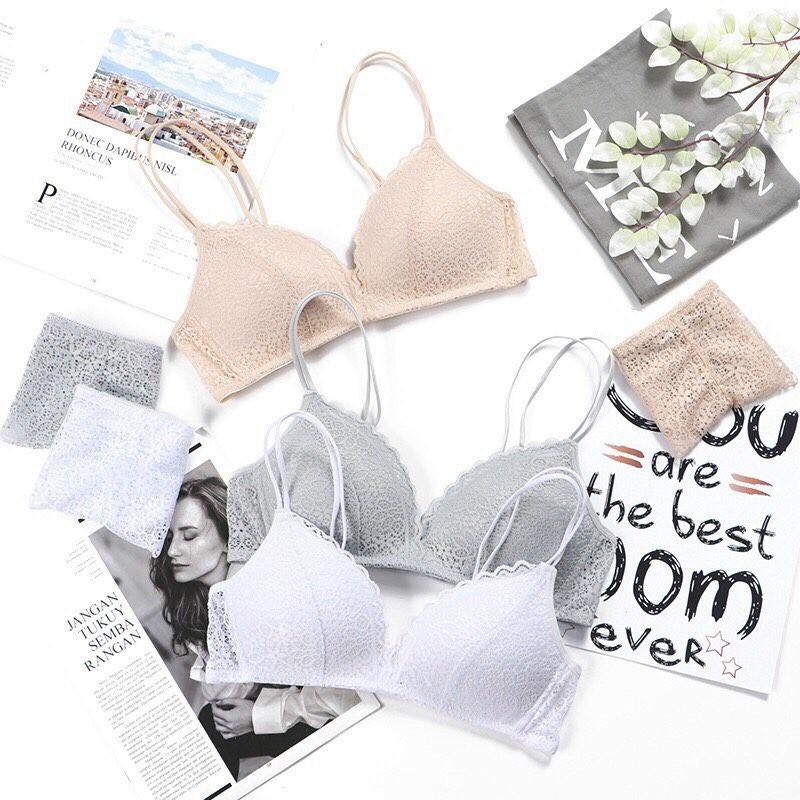 ÁO LÓT REN NHẬT ĐÁP REN DÂY KÉP SIÊU SEXY