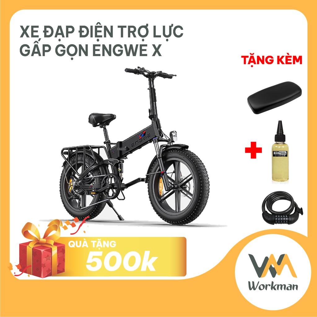 Xe Đạp Điện Trợ Lực Gấp Gọn ENGWE X - Xe Đạp Bánh Béo