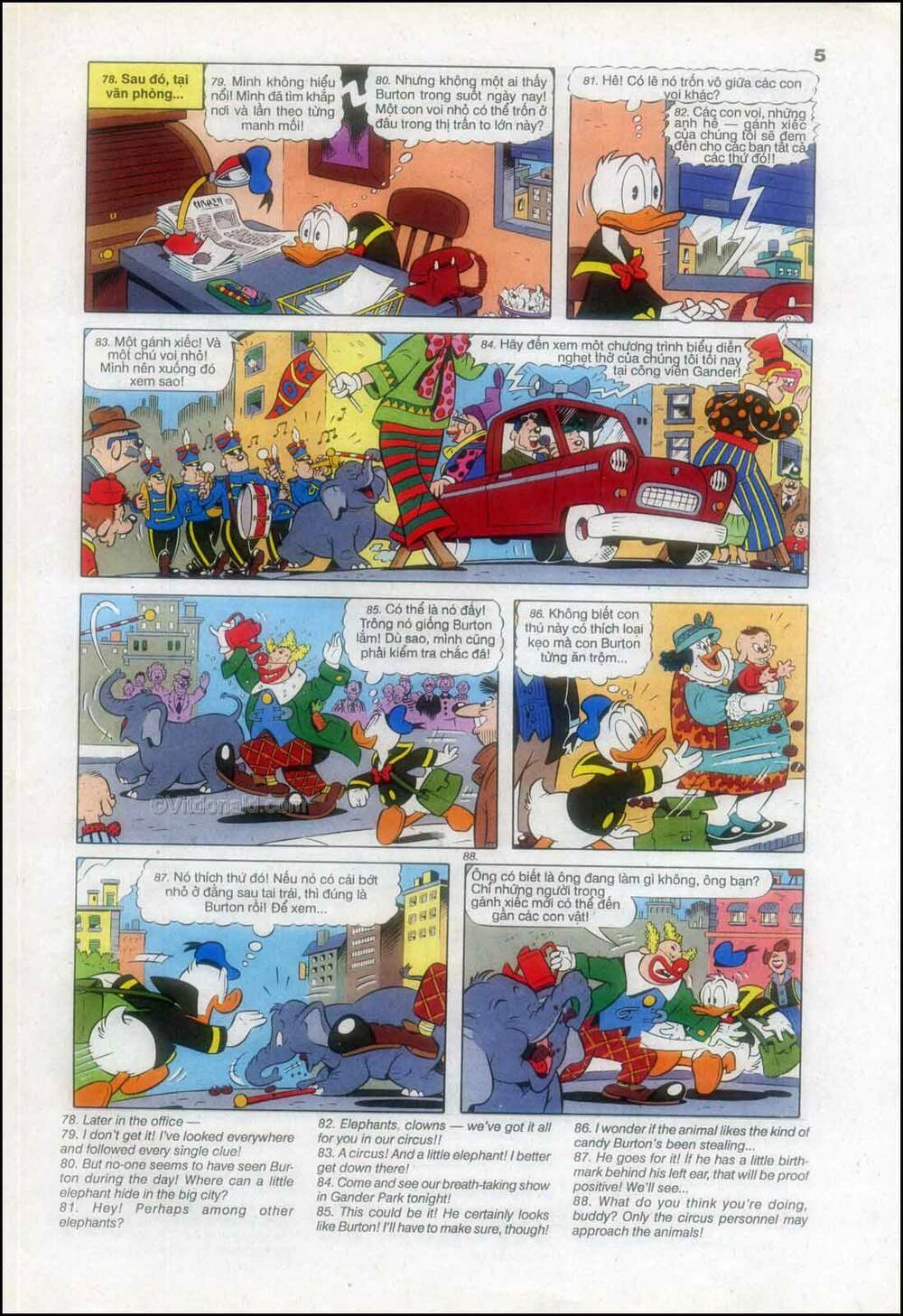 donald và bạn hữu chapter 77 9