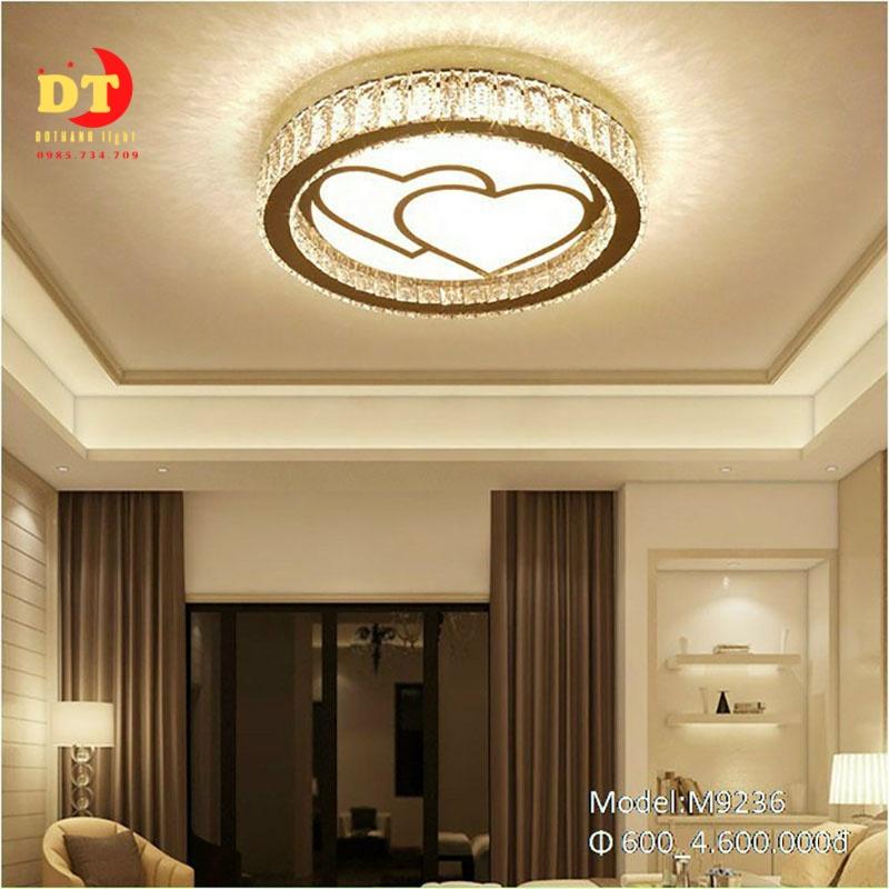 Đèn mâm ốp trần phale phòng khách, bàn ăn HTLQ pl