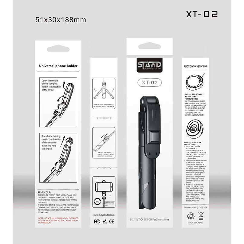 Gậy Chụp Ảnh 3 Chân, Giá Đỡ Điện Thoại - Có Tích Hợp Bluetooth Và Điểu Khiển Remote Từ Xa - GD250