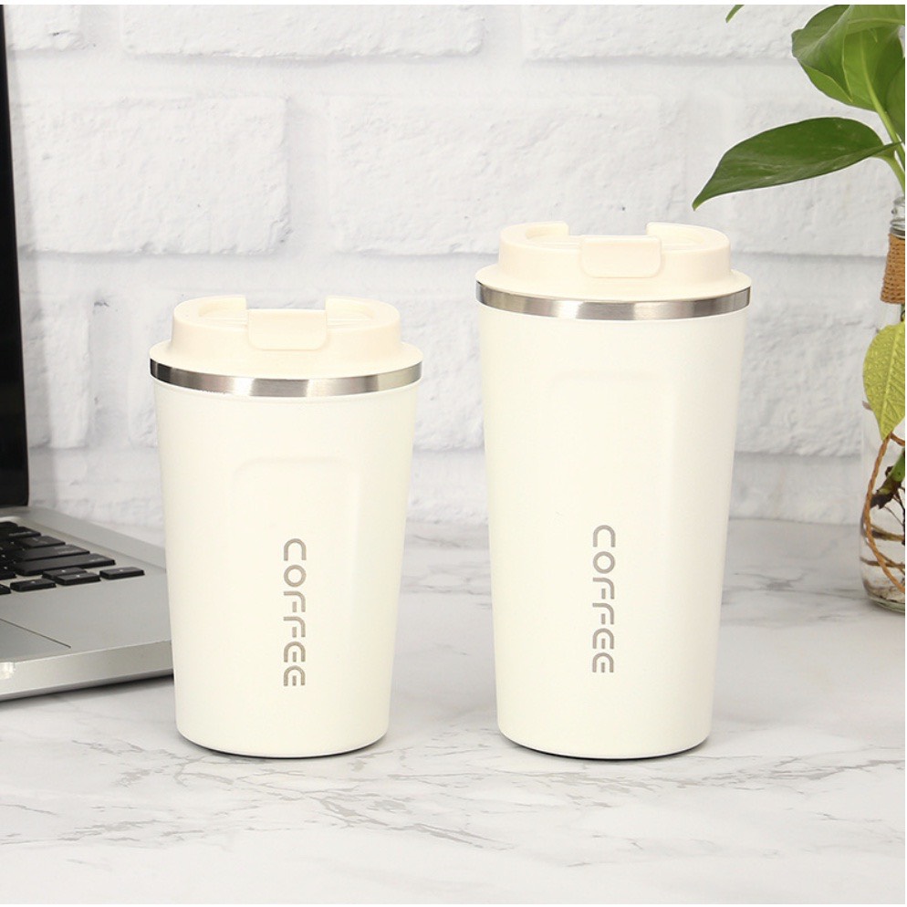 Bình/Cốc giữ nhiệt Coffee 01, inox 304, chống tràn, ly uống cafe, đựng nước, lạnh, nóng 6 - 8 tiếng.