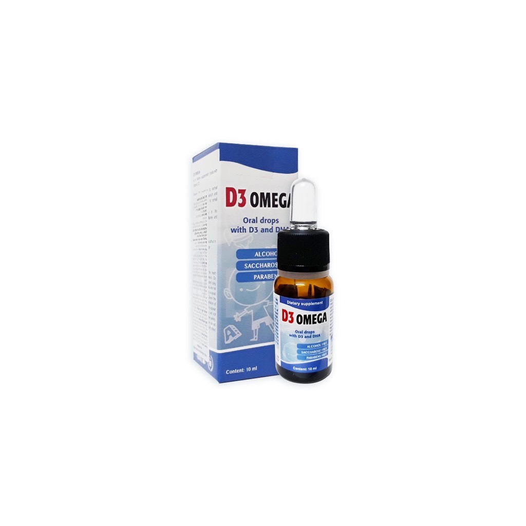 D3 Omega Oral Drops - Giúp Xương Răng Chắc Khỏe &amp; Phát Triển Trí Não