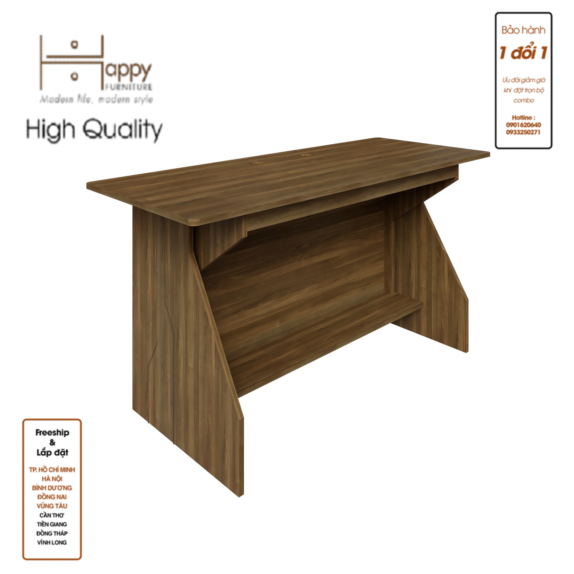 [Happy Home Furniture] HELI, Bàn nâng hạ size 1m2, 1m4 tự động tăng giảm chiều cao, BAN_E_005, BAN_E_006