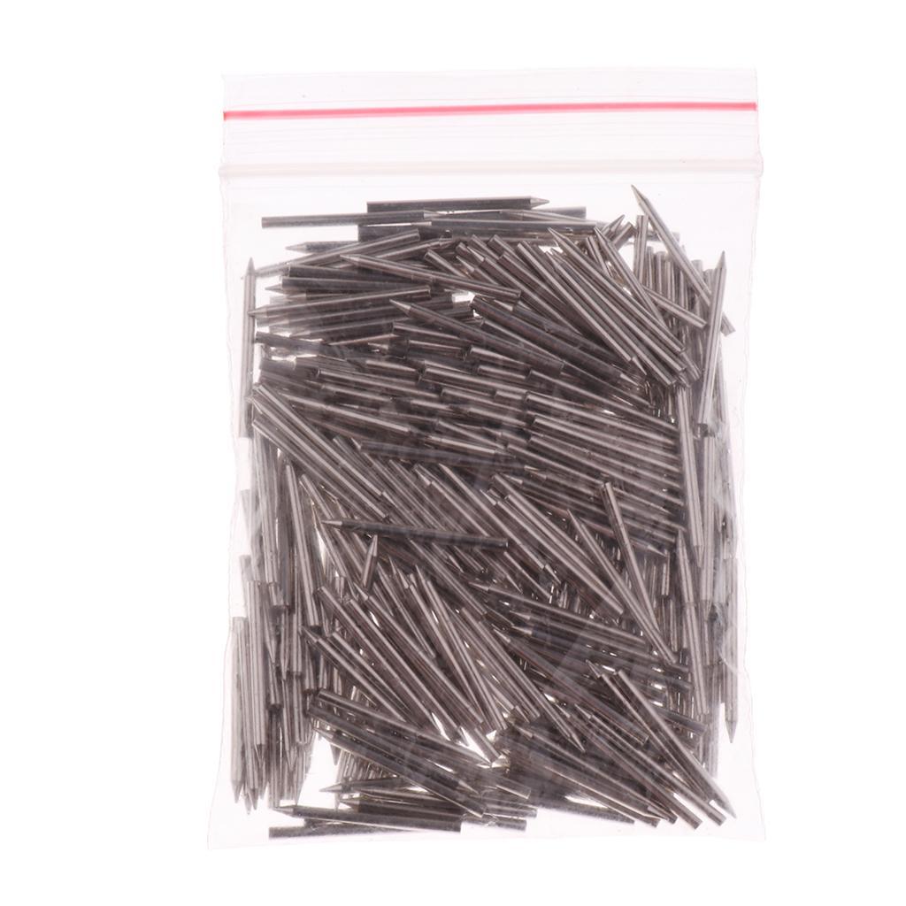 1 Set 1.2mm Dia Plated Piano Center Pins for Piano Action Replacement