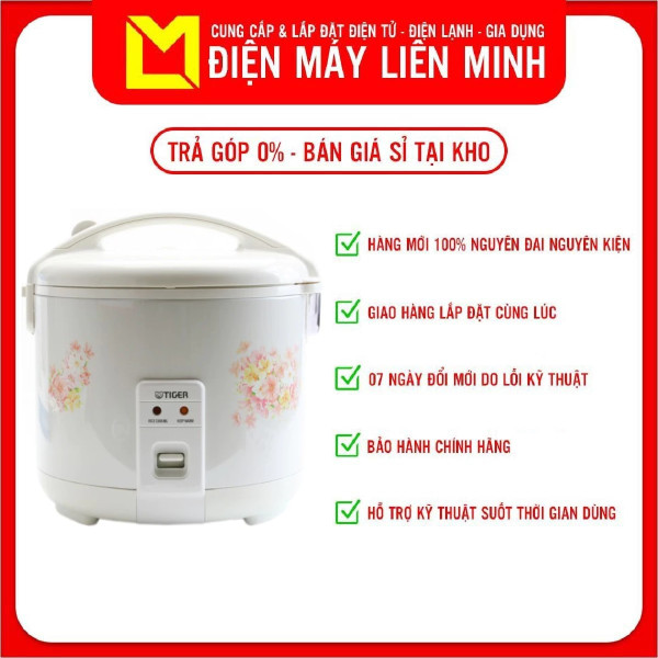 Nồi cơm điện Tiger JNP-1800(FL)- 1.8L (trắng) - Hàng chính hãng