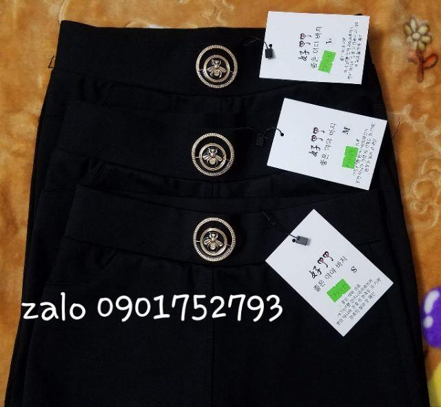 Quần legging tag Ong 100% chất u mì hàn quảng châu Có BIG SIZE