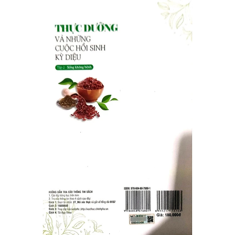 Thực Dưỡng Và Những Cuộc Hồi Sinh Kỳ Diệu - Tập 2 (Sống không bệnh) - Đông y sỹ Đặng Ngọc Viễn - (bìa mềm)