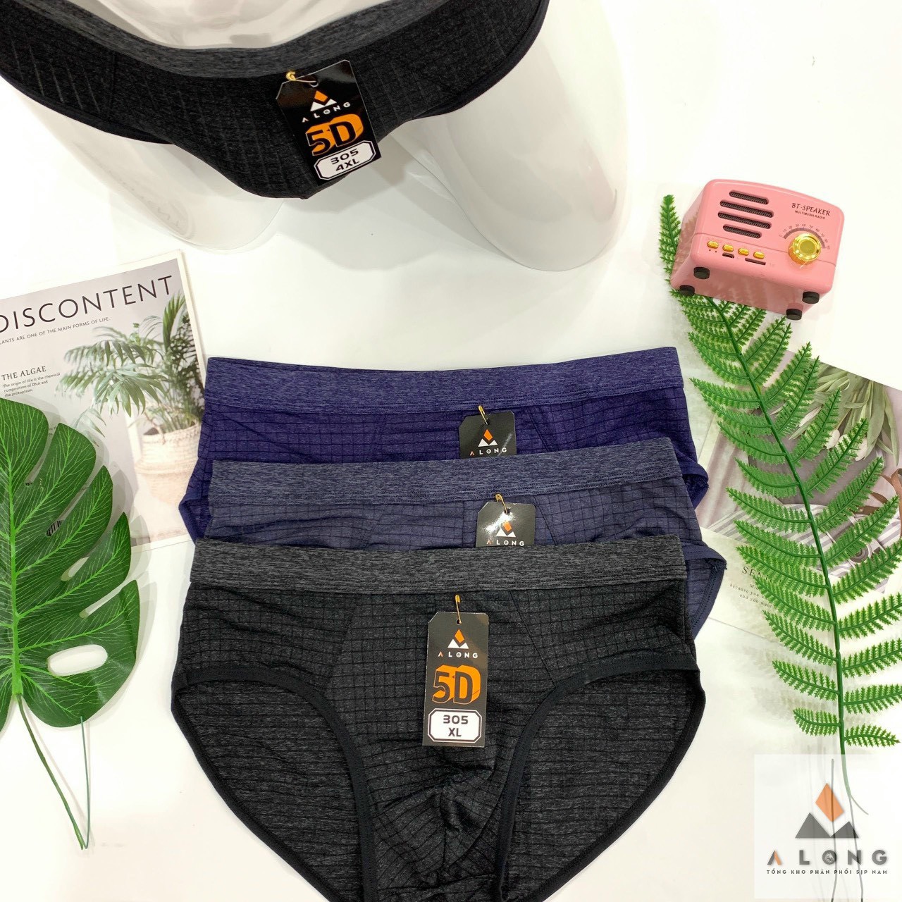 QUẦN SỊP CHÉO 5D SIÊU MỀM MÁT TỪ 48-100KG DÀNH CHO NAM