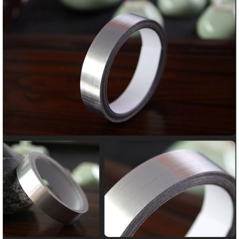 Cuộn chỉ dán viền trang trí MÀU BẠC