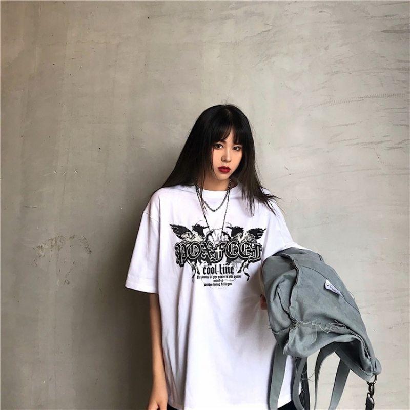 Áo thun nữ size nhỏ, có size s, áo phông form rộng tay lỡ ulzang, có size lớn