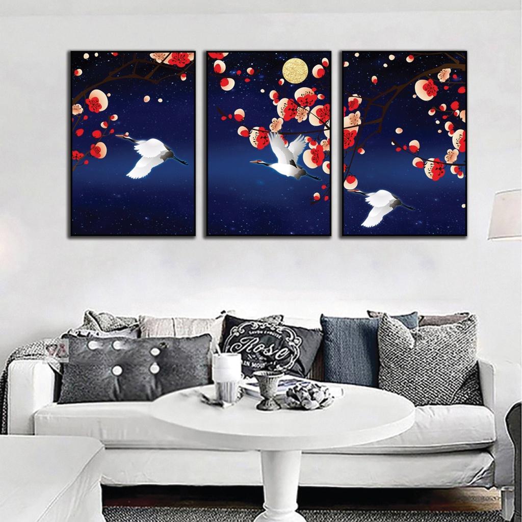 Tranh treo tường cổ điển, trang trí quán trà, phòng khách