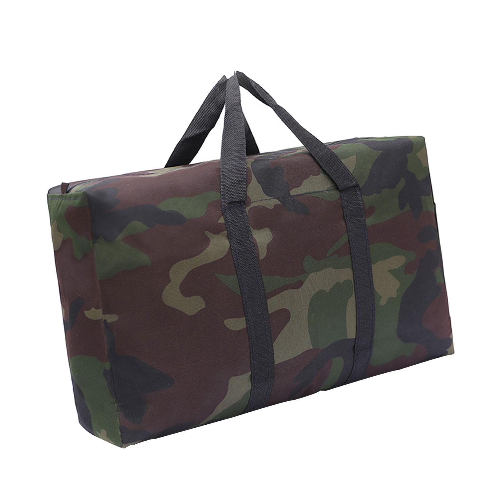 Duffle Bag Sturdy Oxford Cloth Organizer Luggage for Comforters Holiday Travel Gym