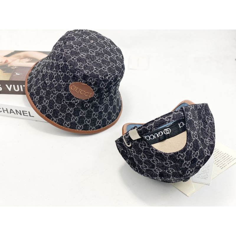 Combo nón cặp nam nữ GC phối vải kaki form chuẩn thời trang đường phố cao cấp