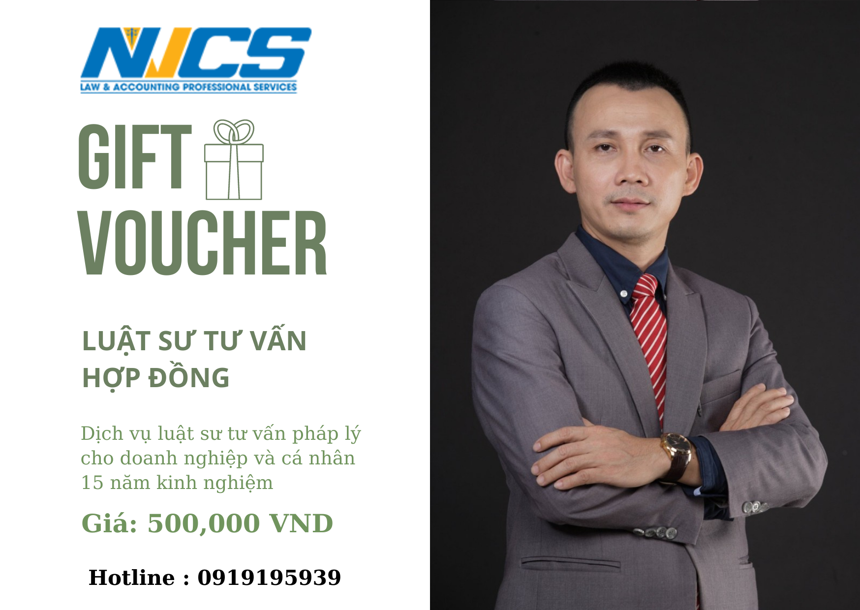 VOUCHER- LUẬT SƯ TƯ VẤN HỢP ĐỒNG